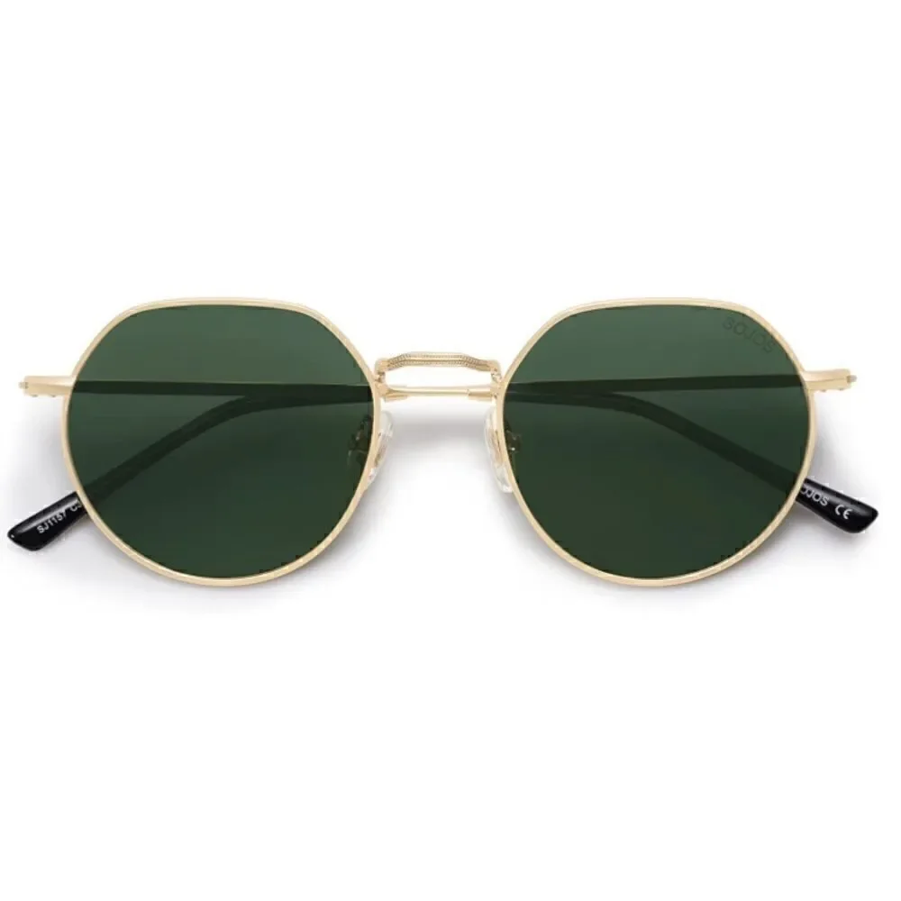 Round Polygon Frame Sunglasses